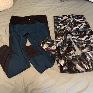 Lululemon 7/8 length legging BUNDLE (2 pairs)